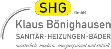 SHG GmbH Klaus Bönighausen Logo