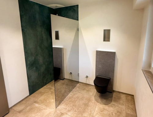 Neues Show-Badezimmer